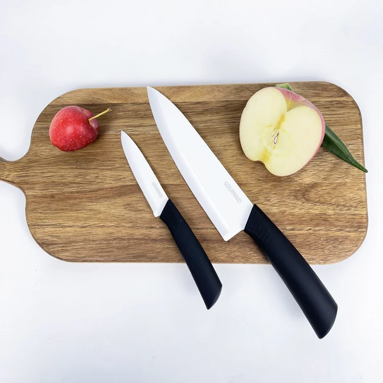 GOURMAID Zirconia Ceramic Knife Set 7 inch+4inch Zirconia Ceramic Ceramic Knife Set