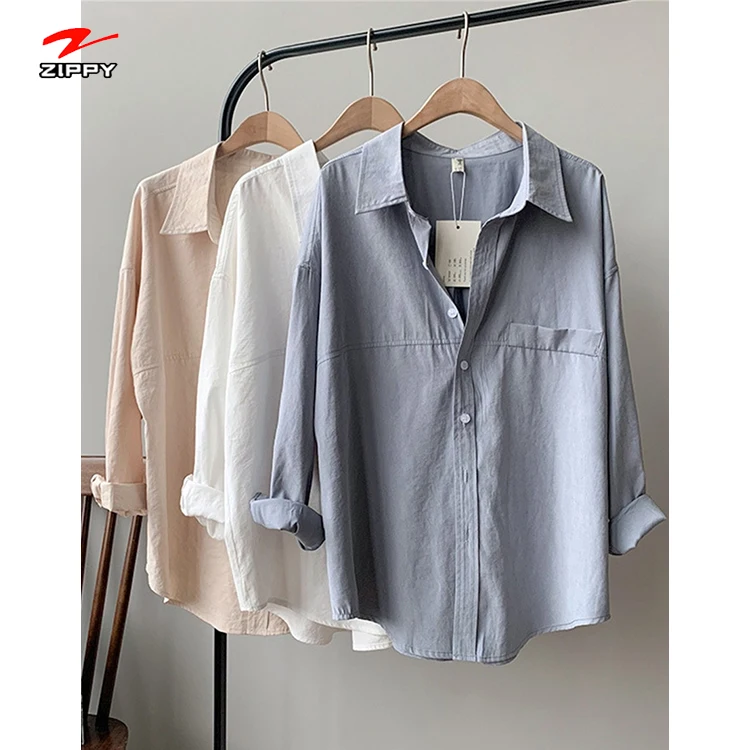 Женская рубашка из искусственной замши, повседневная однотонная блузка с длинным рукавом, большие размеры, весна 2021