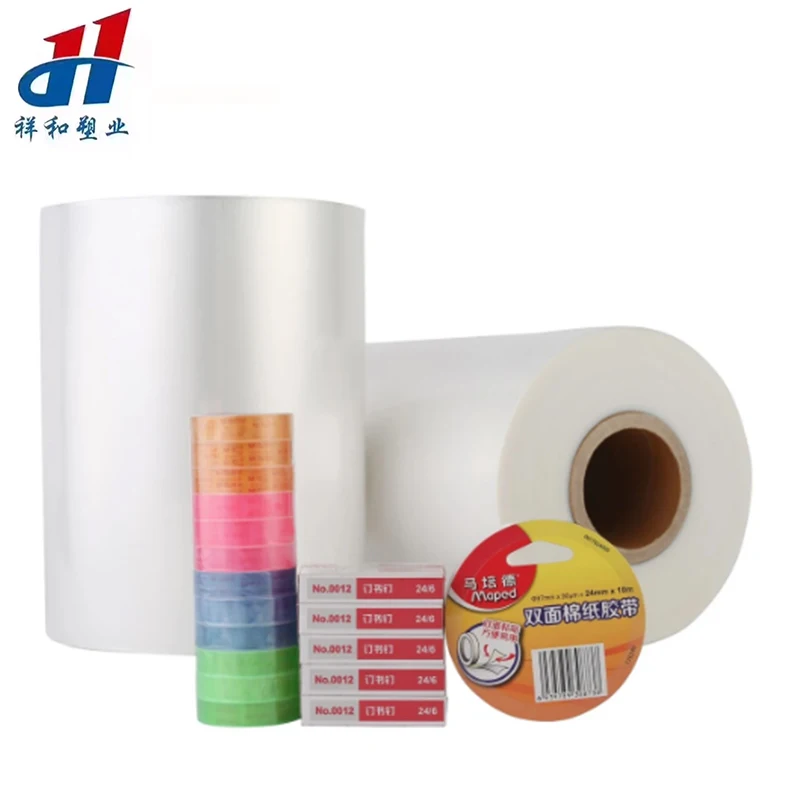 High strength Printed POF shrink wrap plastic film for printing