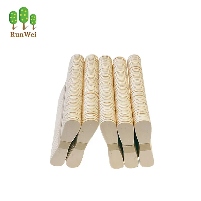 Низкая цена красивый дизайн Биоразлагаемые Одноразовые Березовые деревянные ложки