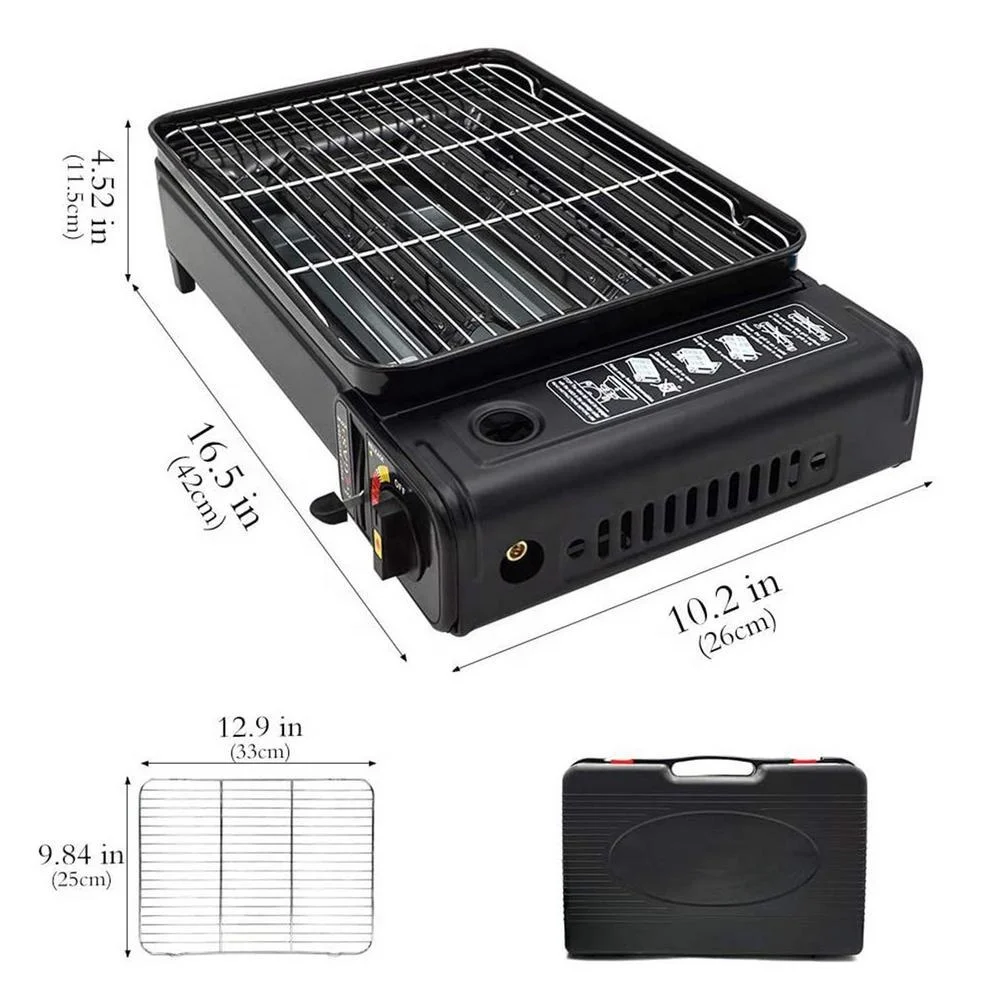 Custom Wholesale Restaurant Camping Stainless Steel Commercial Barbecue Portable Outdoor Bbq Gas Grill