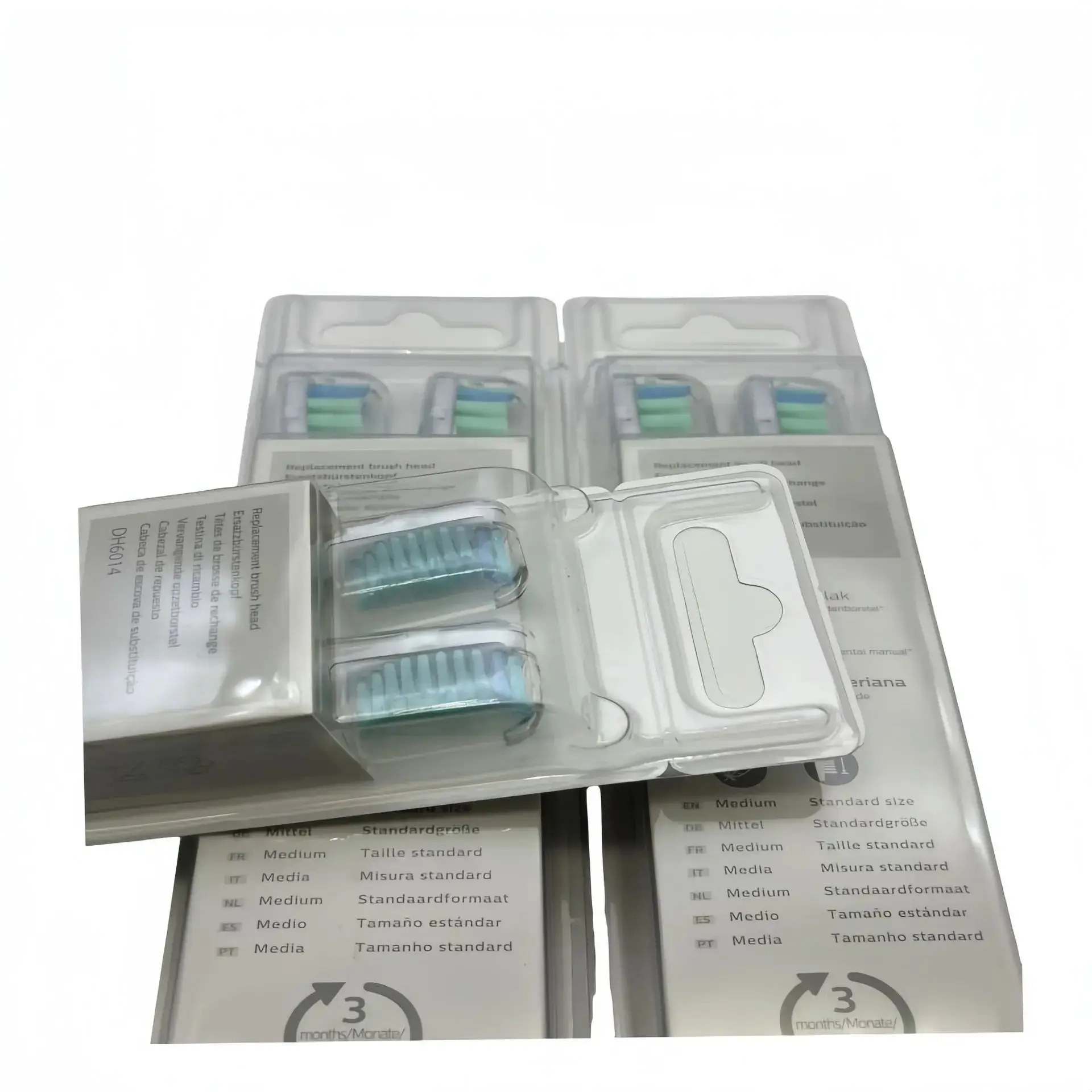 Applicable electric toothbrush head HX9023 HX9024 HX6014 HX6064-B HX6064-H EB20RB-4 EB20RB-8 EB20RB-10 EB20-6 20-4