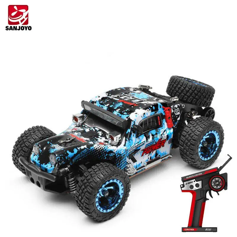 2023  Wltoys 284161 high speed 30km/h electric 2.4ghz 4WD rc car simulation Design 1:28  with led light