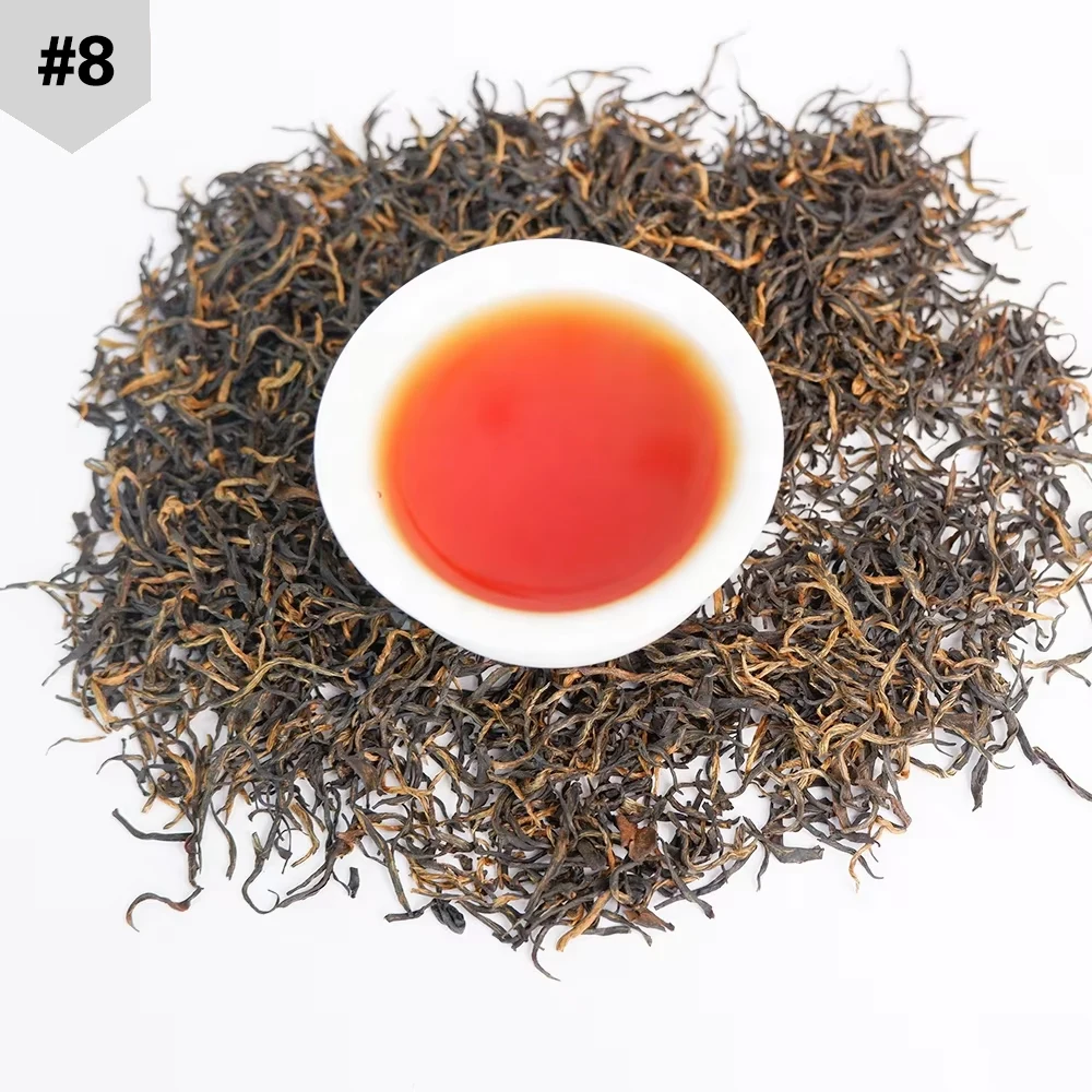 In Bulk Jin Jun Mei Loose Leaf Tea OEM Packing Golden Pekoe WuYi Black Tea jinjunmei