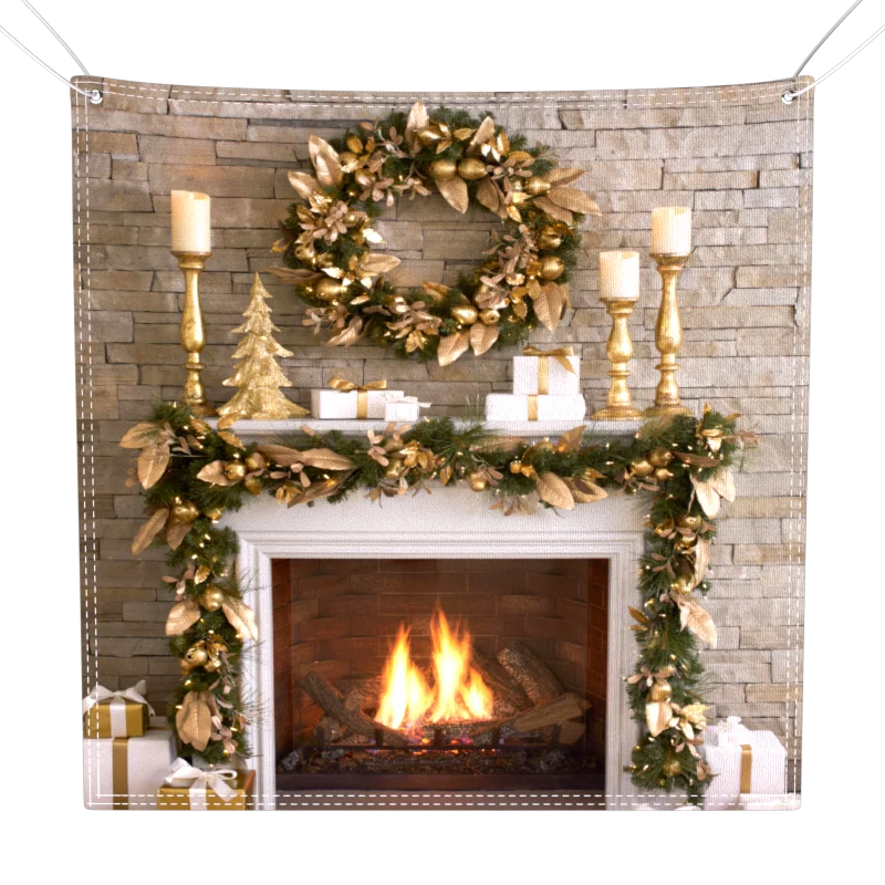 Customized Printed banner Promotional waterproof Advertising Banner backdrop Christmas Photography Background
