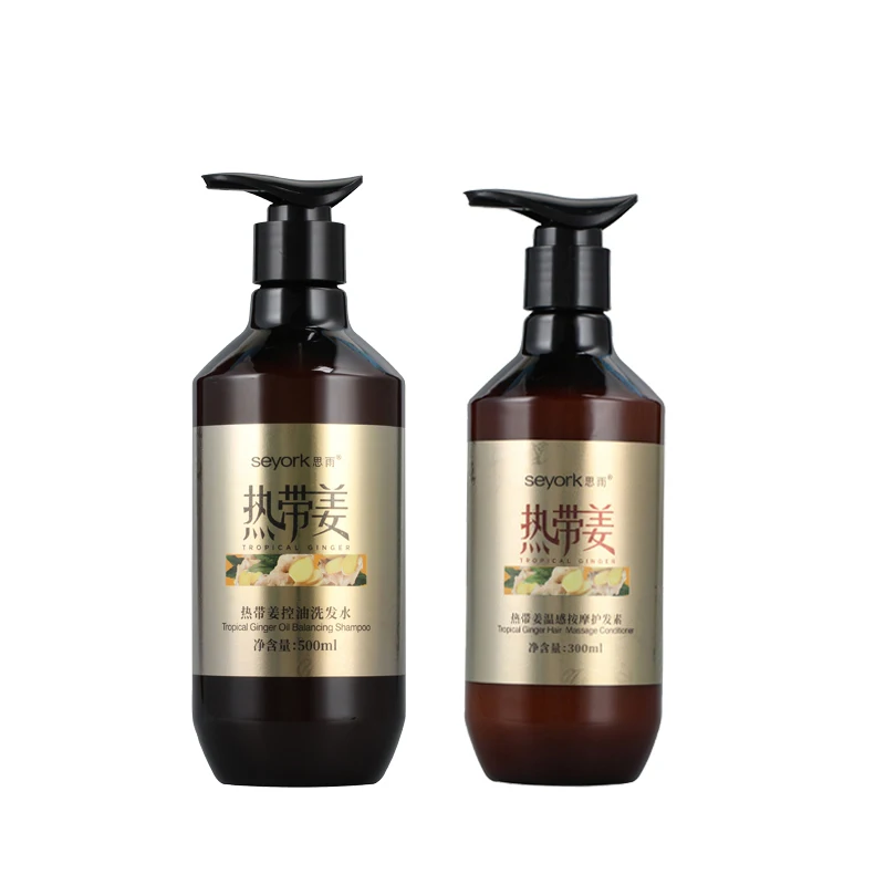 Silicon-free ginger anti dandruff shampoo to control oil