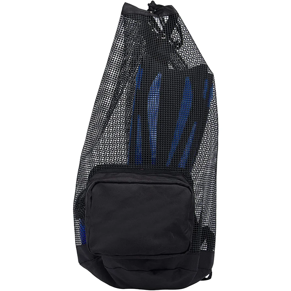 Сумка для подводного плавания, большой сетчатый рюкзак для подводного плавания, сумка для снаряжения и оборудования для подводного плавания