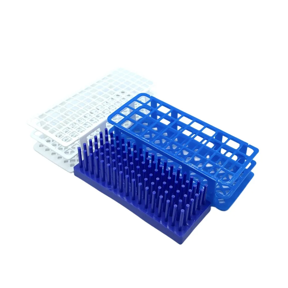 Medical accessories multi-use rack 40 well plastic test tube rack