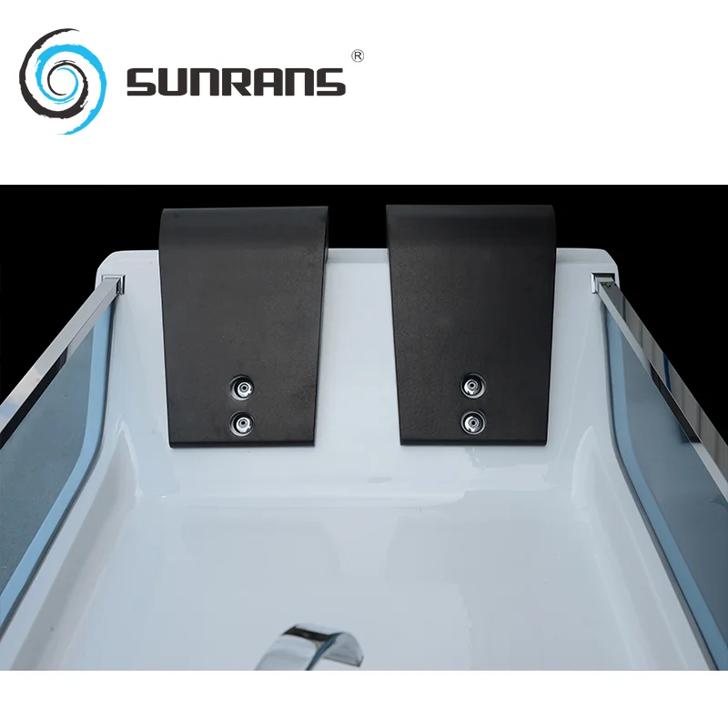 Quality Luxury 2 Person Freestanding Portable Hydrotherapy Spa Whirlpool Massage Indoor Acrylic Bathtub With Jet For Adults