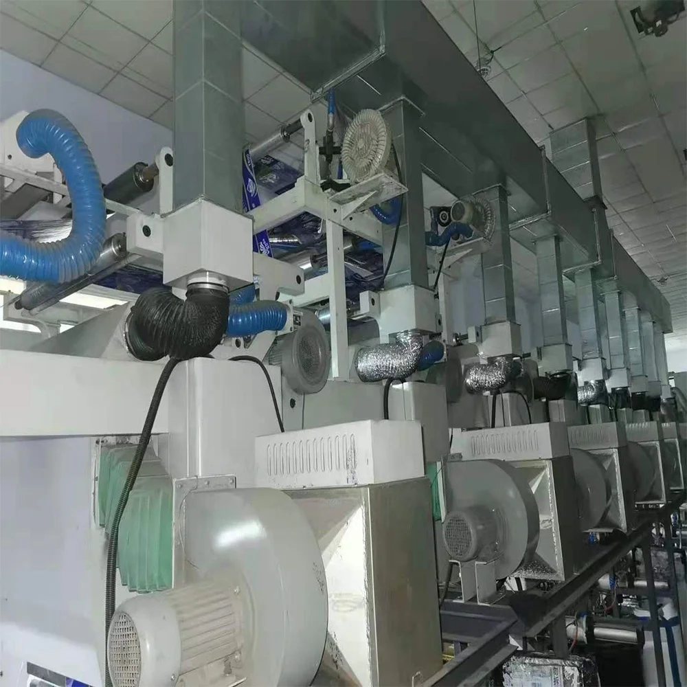 used rotogravure printing machine price 2016 Fangbang 850 wide 10-color three-motor B type printing machine