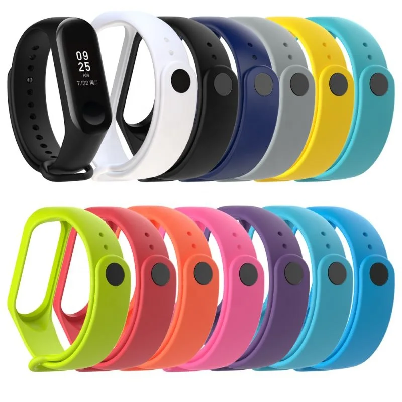 Belden New Silicone band 6 Strap Replacement Wristband For Xiaomi Mi Band 5 Replacement Strap Mi Band 5 4 Strap