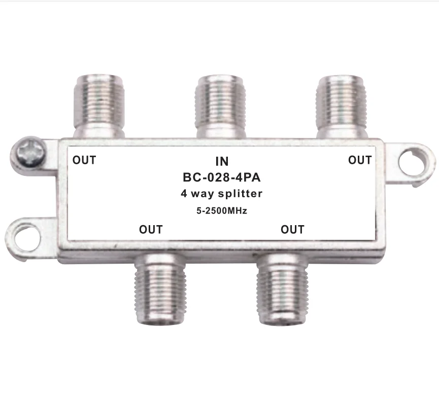 Highfly 4 Way Satellite Multiswitches CATV Smatv Splitter Catv Splitter For Cable TV