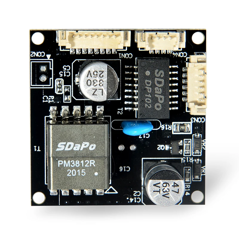 Плата poe 48 В до 12 в 1 А IEEE802.3af для IPC изоляция высокого напряжения 1500 модуль PD 38*38