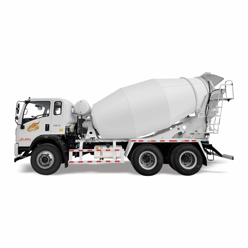 Electric Concrete Mixer Truck Hydraulic Pump Mini Concrete Transit Mixer Truck