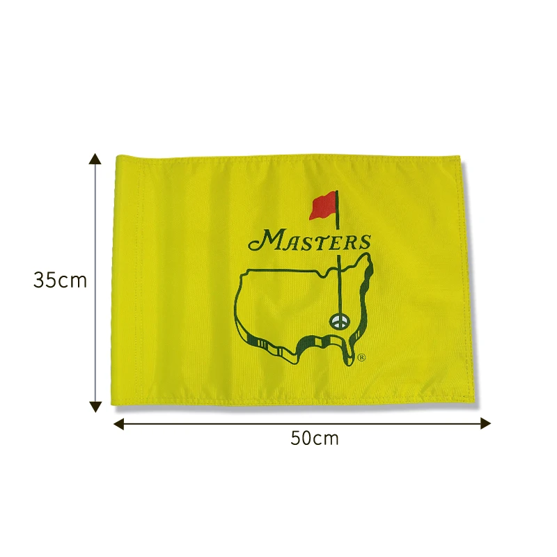 Manufacturer Direct Selling Custom Plastic Golf Flag Golf Course Flag  Poles