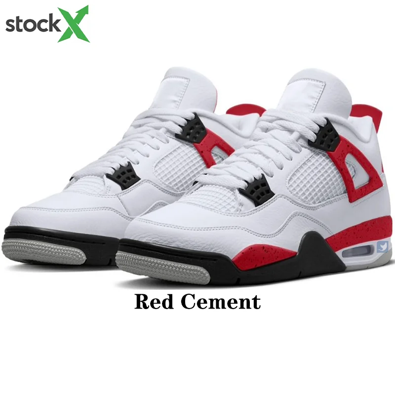2023 Newest Sneakers aj 4 Retro SE Craft Photon Dust Midnight Navy Thunder Red Cement retro 4 shoes