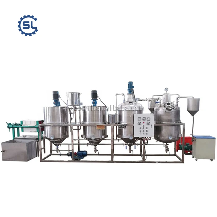 Latest Technology Automatic Edible Oil Refinery Machinery