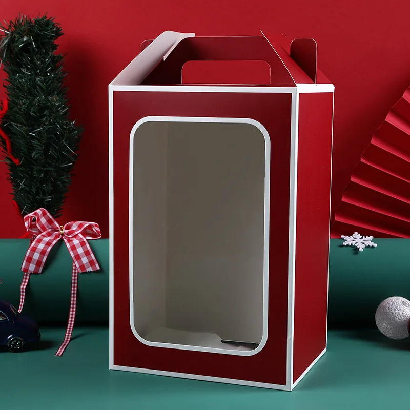 
New style hot sale low price wholesale christmas decoration lamp gift product packaging box coated paper design printing 