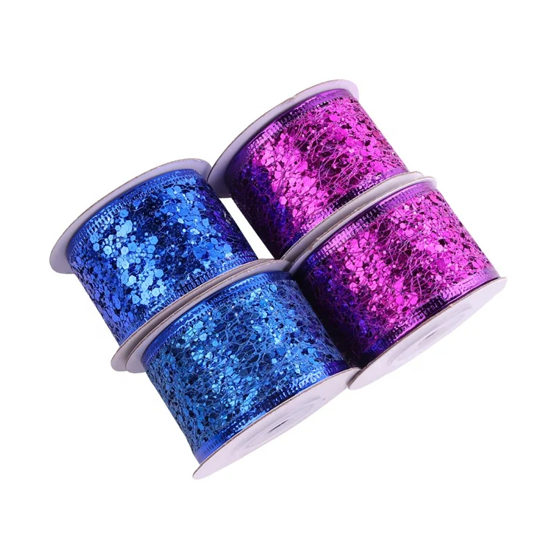 Лента для рождественского декора 4 см