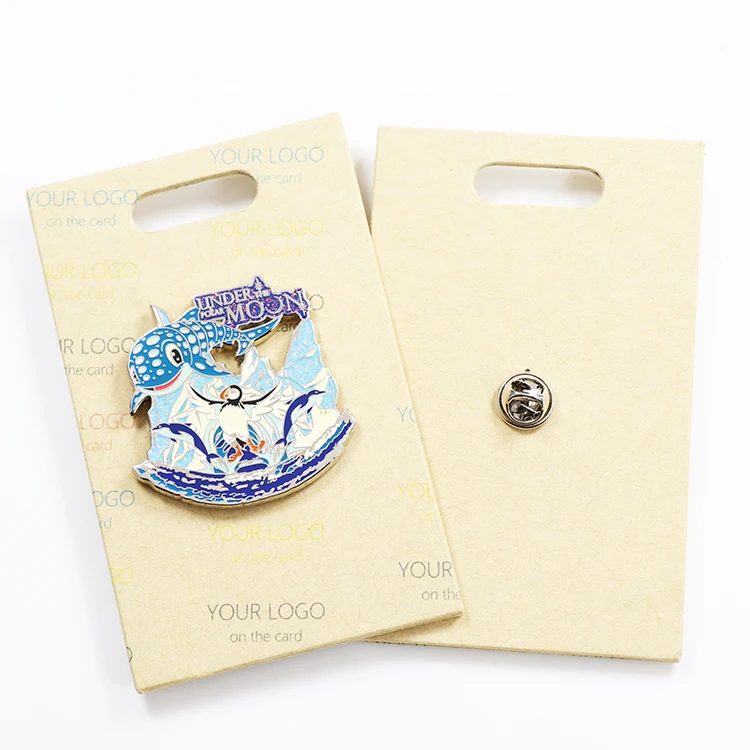 High quality theme park custom souvenir gifts soft hard enamel pins metal logo badge