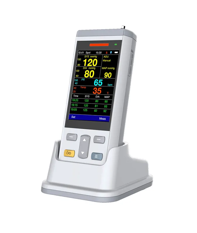 PC100 Rechargeable Visual and Audio Handheld NIBP Monitor for Adult/Veterinary