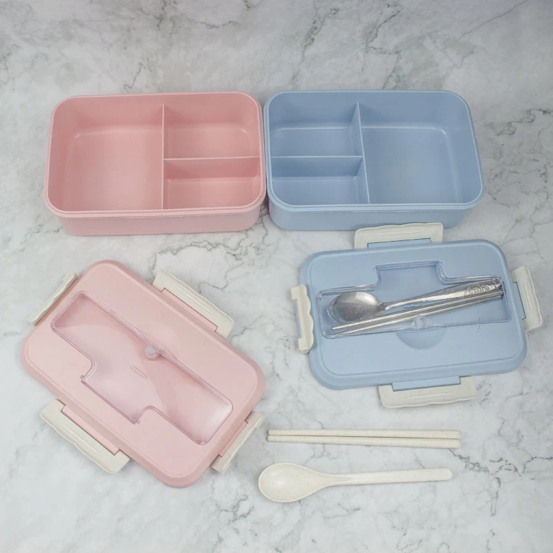 Eco Friendly Food Container Heatable Microwave Lunchbox Food Bento Children Portable Lunch box