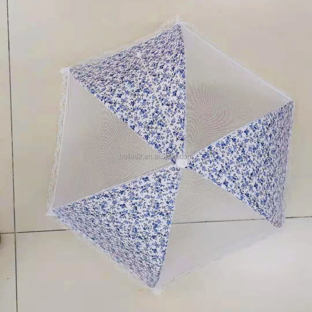 Folded easy carrying Luxury Home Netting umbrella net Mesh food cover net Top Fabric
