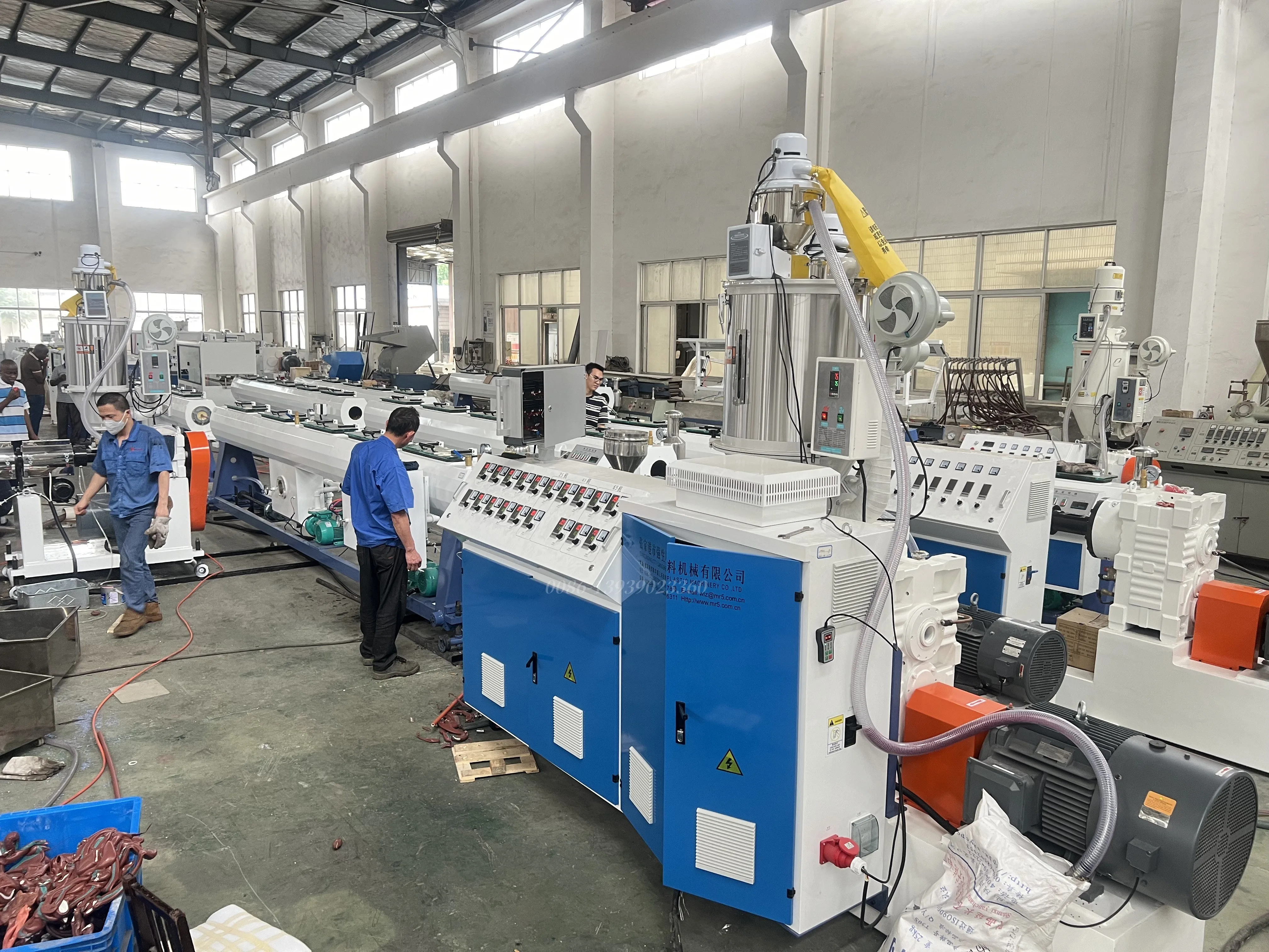 3 layers PPR PPH Pipe Extrusion Production Line/3 Layers PP-R PP-H Pipe coextruder Machine