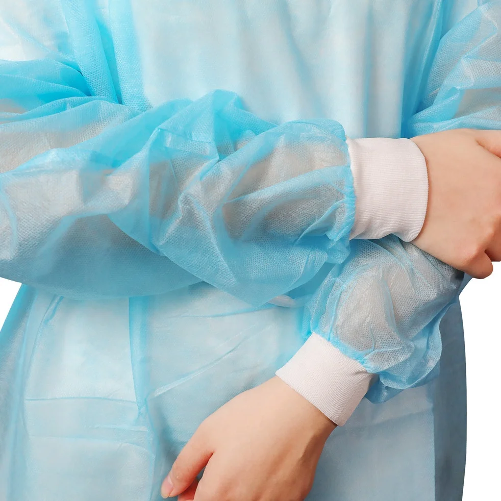 Disposable Isolation gown,patient gown from white list manufacturer