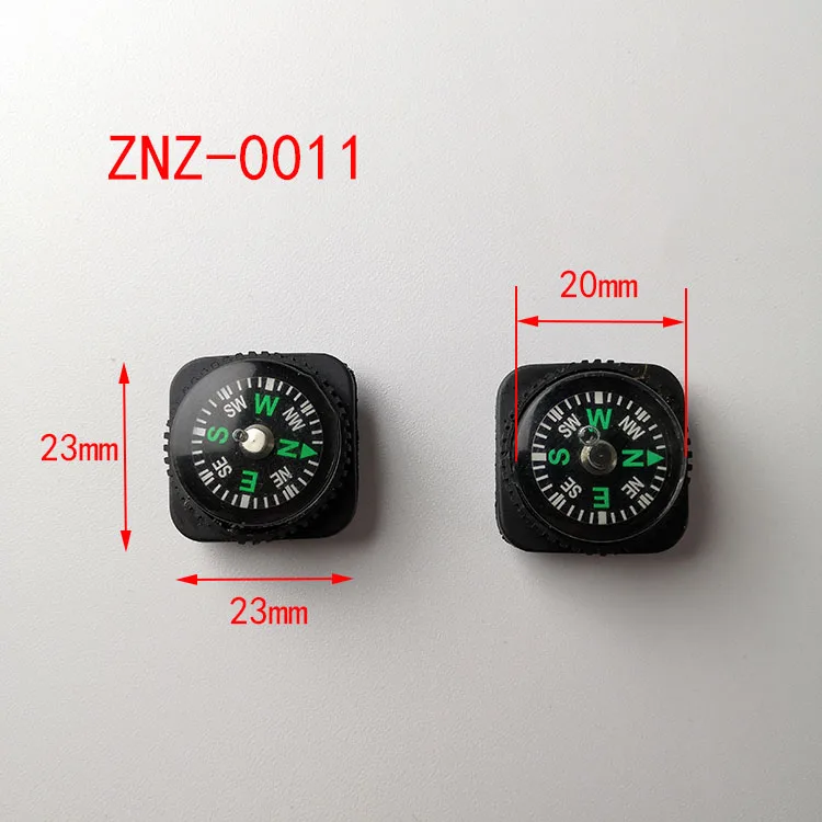 Made in China leather case compass can be worn with a watch less than 2mm wide with an outdoor orienteering compass