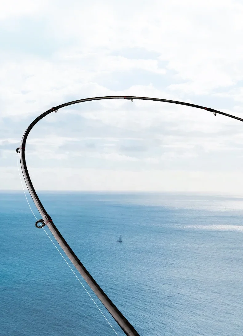 New Arrival FUJI Guide Ring Ultra Light 2.1m 2.4m High Carbon M Power Fast Action Lure Fishing Rod For Bass