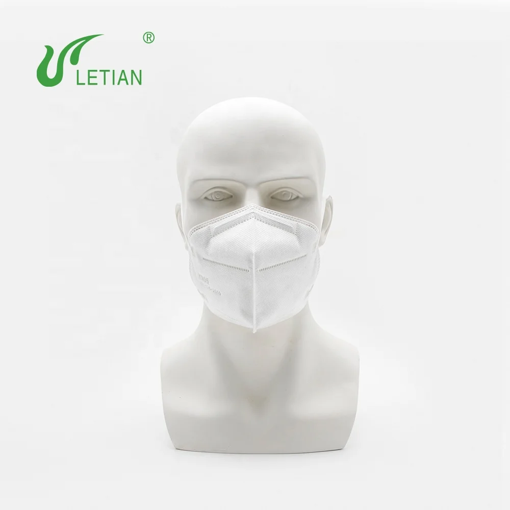 GB2626-2019 KN95 Adult Colorful Mask Individual pack Disposable KN95 Black Face mask