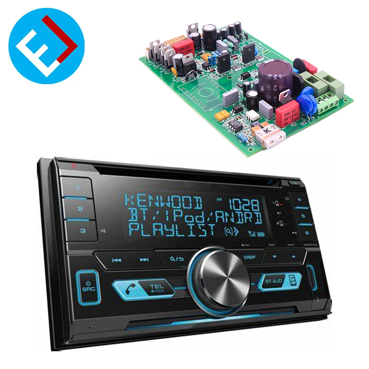 El Car Dvd Player Pcb Supplier Vehicle Equipment Iatf16949 Oem Pcba Assembly Manufacturer Car Dvd Player Pcba Custom