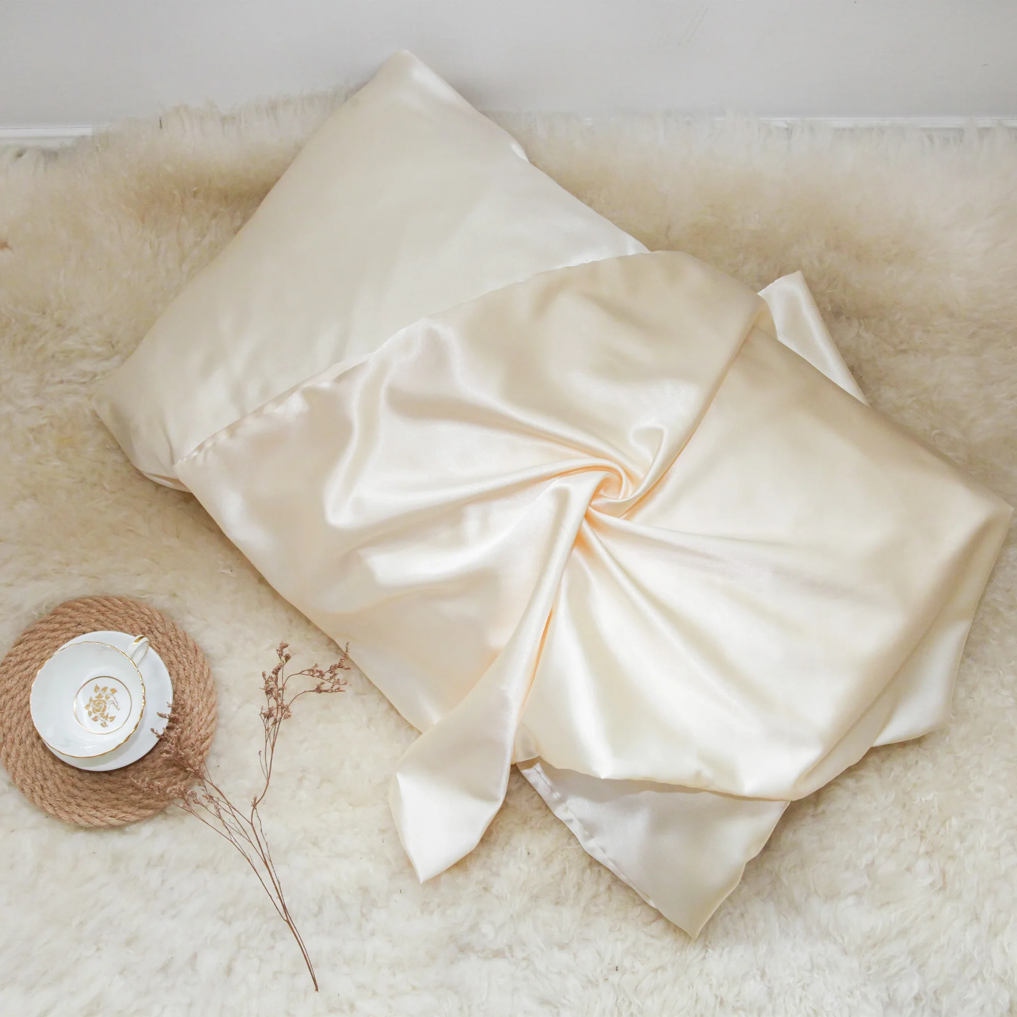 20x30cm private label soft luxury designer custom pure natural 100% mulberry silk pillow cases