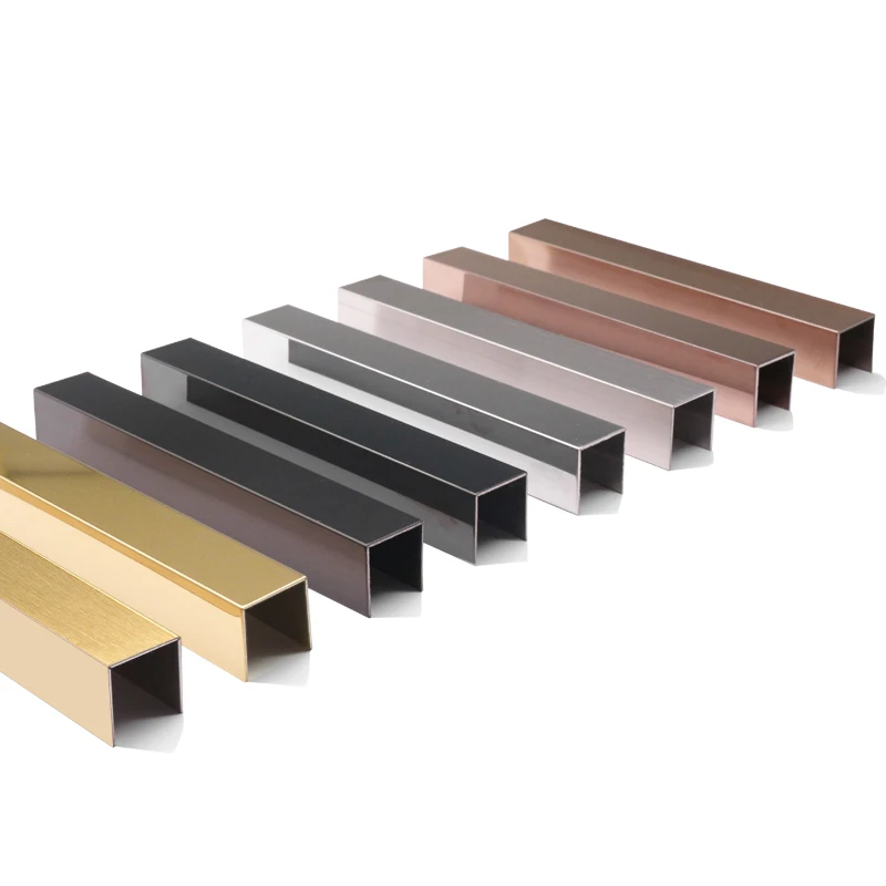 profile u shaped sharp metal edge u type trim pvc seal strip stainless steel ceramic tile trim u channel molding strips