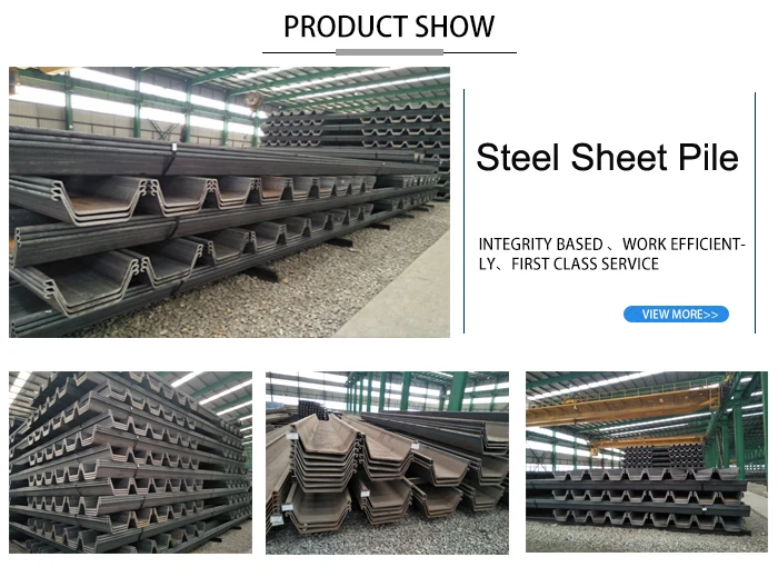 Cold Formed Low Price Type 2 SY295 SY390 Hot Rolled U Steel Sheet Pile