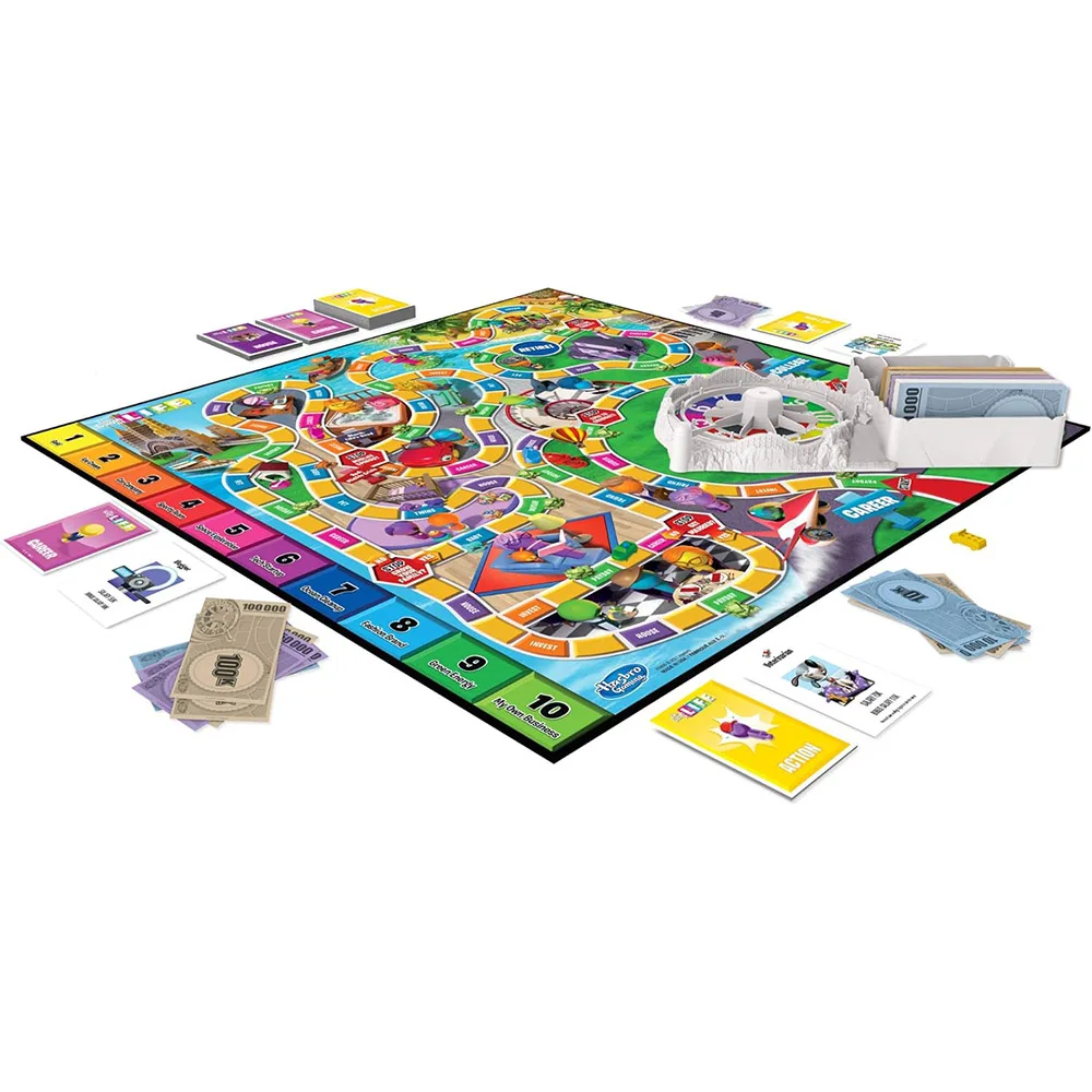 Factory Custom Printing Kids Board Game Maker Wholesale Price Plastic Paper Material Custom BSCI Family Board Game Manufacturer