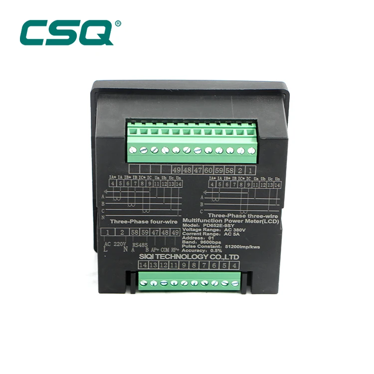 
Single Phase & Three Phase Digital Panel Multi-function Power Meter 