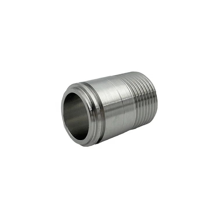 Chinese manufacturer factory sale 304 316 stainless steel pipe nipple pipe fitting