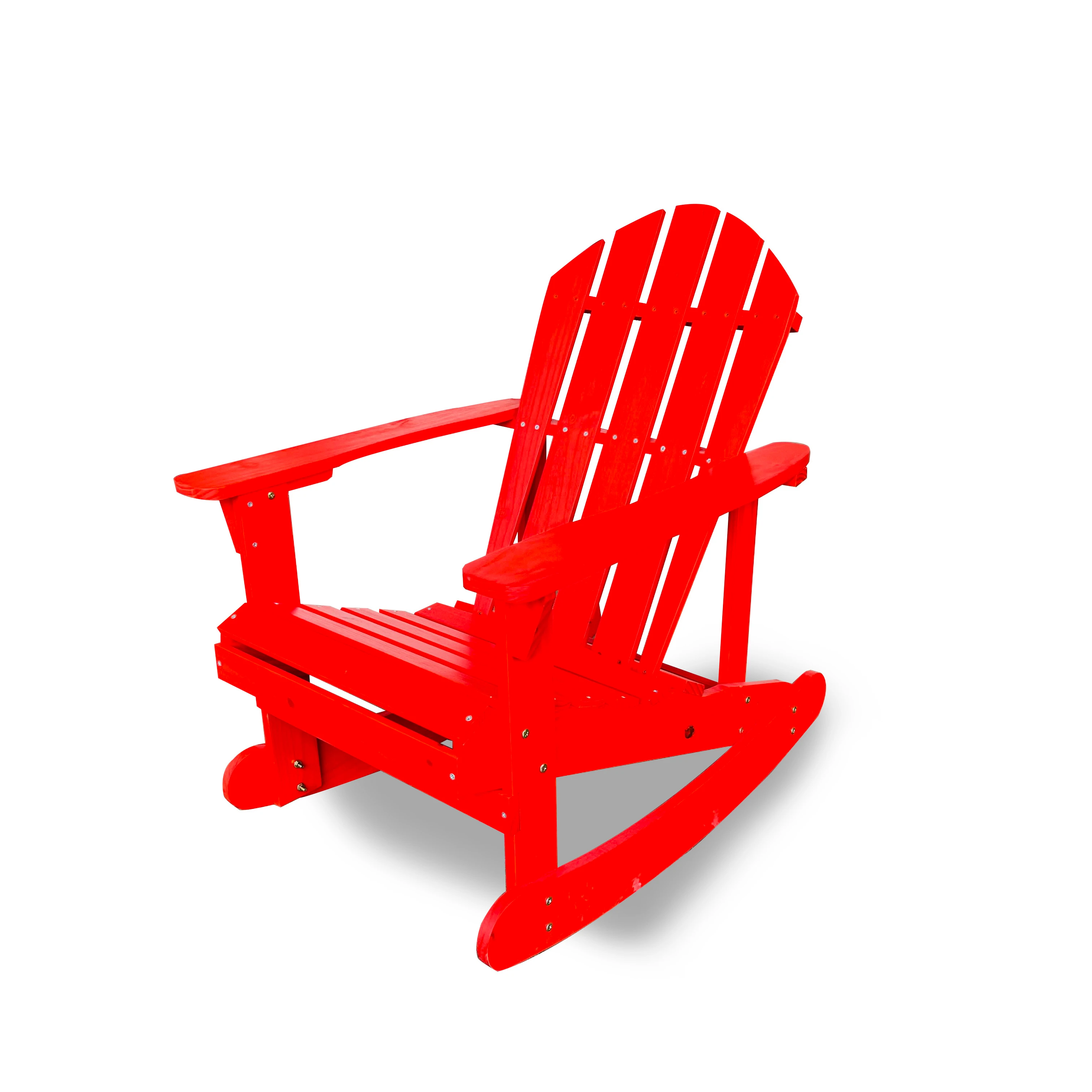 Wood Adirondack Chair with Pull Out Ottoman Outdoor Lounge Furniture for Patio Lawn Garden Backyard Beach