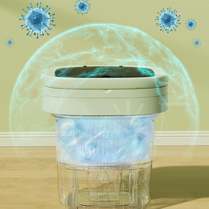 In stock 4.5L 6L 8L 11L Home travel single tub laundry washer electric foldable folding portable mini washing machine