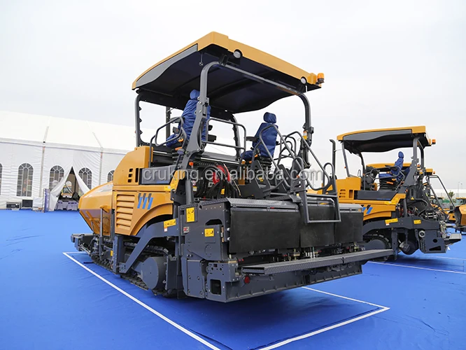 Asphalt Paver Finisher Asphalt Spreader Hydraulically Telescopic Screed With 9M Width RP903