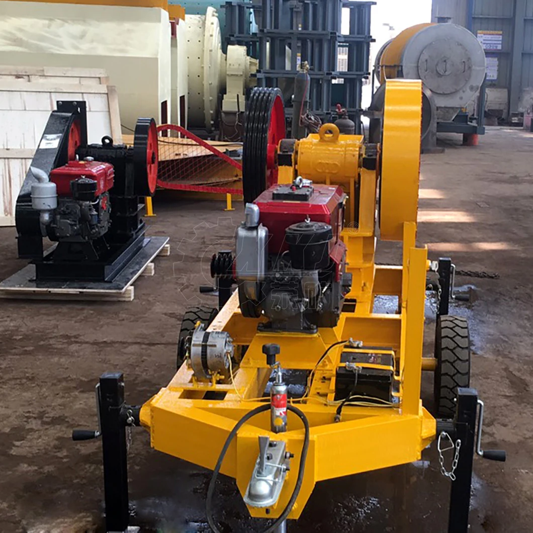 Portable mining Primary Rock Jaw Crusher Unit Stone Small Portable Mini Jaw Crusher price for sale