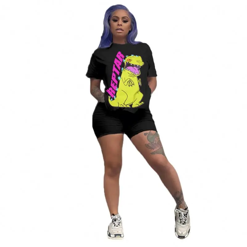 
Foreign Trade two piece set women clothing shorts bulk With Favorable Discount 