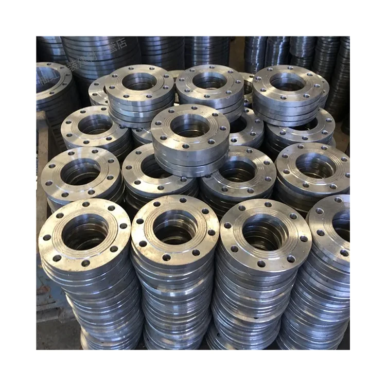 TF Welded on Pipes Machine Cast Iron Blind BS4504 PN10 PN16 F316L ASTM A182 316l Stainless Steel Flange for Section Connection