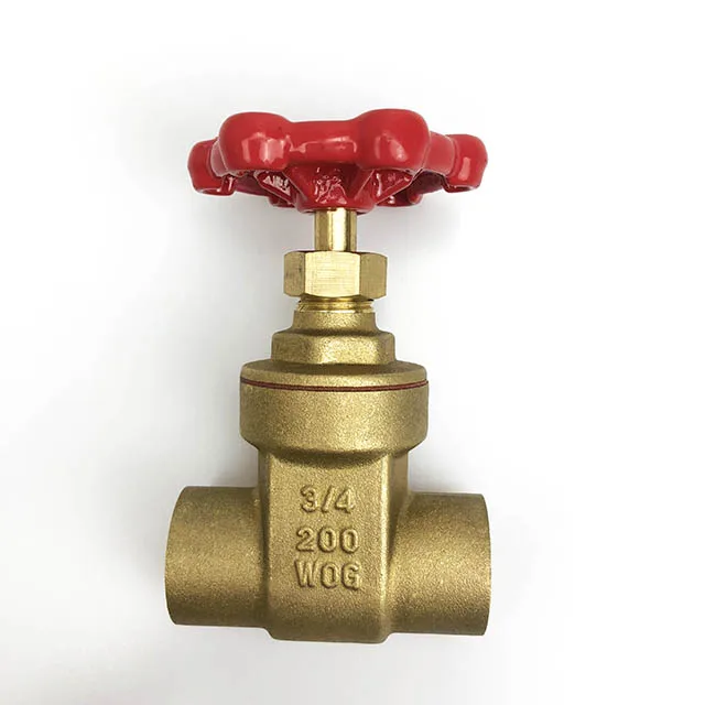 Professional Manufacturer Brass Gate Valve Welded 200 WOG Price with Long Stem