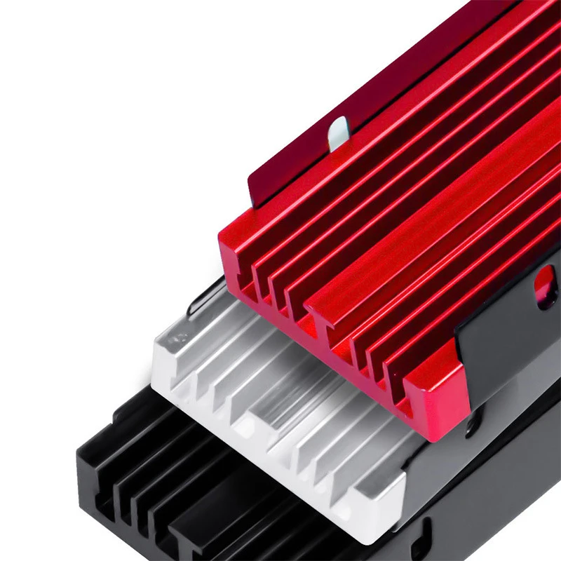 Жесткий диск SATA NVME NGFF M2 SSD алюминиевый радиатор с вентилятором охлаждающий плавник
