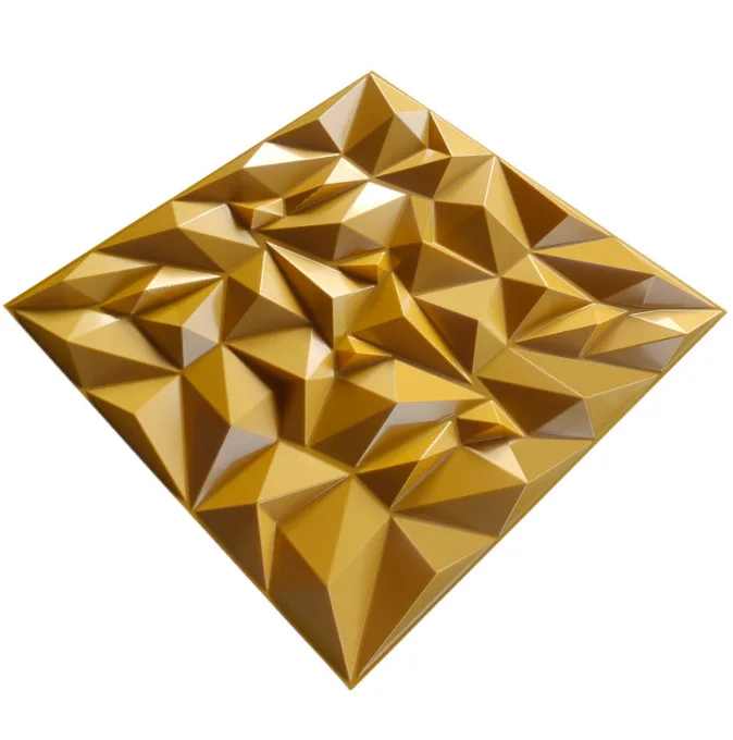 Customize Design PVC 3D Wall Panel /Wallpaper/ Plastic PVC brick for interior wall decor / Filming dropback Black Color