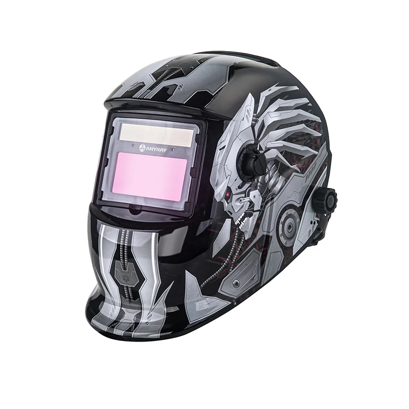 Anyray Rdm-620 Safety True Color Shade Holder For Welding Helmet Lens Auto Darkening Solar Powered