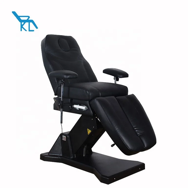 Multifunctional black tattoo equipment furniture professional massage table chair electric tattoo bed wholesale